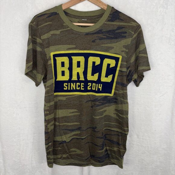 Black Rifle Coffee Co T Shirt Camo BRCC Since 2014 Men Sz Small Thin Soft - Picture 1 of 5